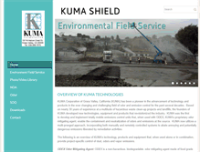 Tablet Screenshot of kumacorp.com